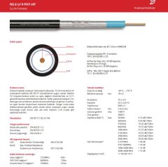 REÇBER RG 6 U/4 PHY-HF / Trishield 307090