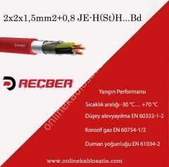 JE-H(St)H...Bd 2x2x1,5mm Yangın Kablosu 121212