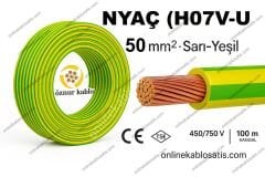 50mm NYAÇ H07V-R ÖZNUR KABLO